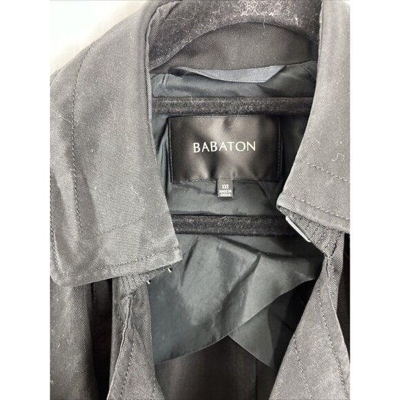 Aritzia Babaton Lawson Lyocell Open Front Ruffle Trench Womens Size XXS - Picture 5 of 15